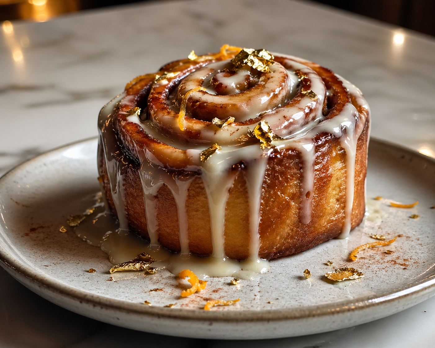 Caramelized Vanilla Bean & Brown Butter Cinnamon Rolls