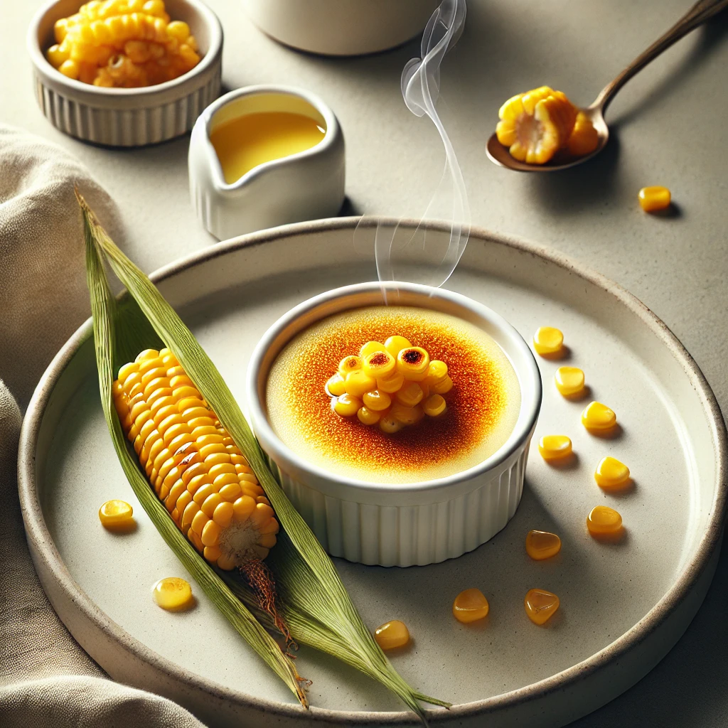 Corn Crème Brûlée